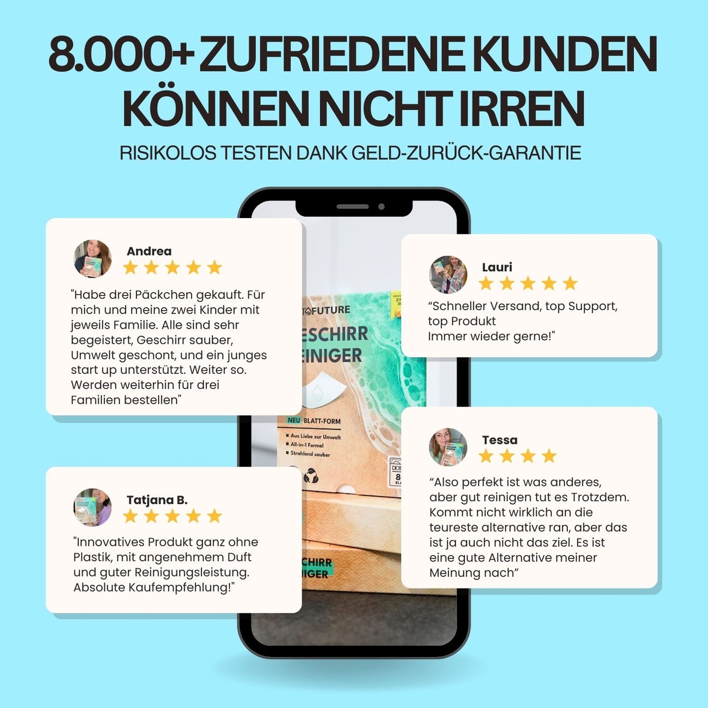 ECO Geschirrspül-Blätter