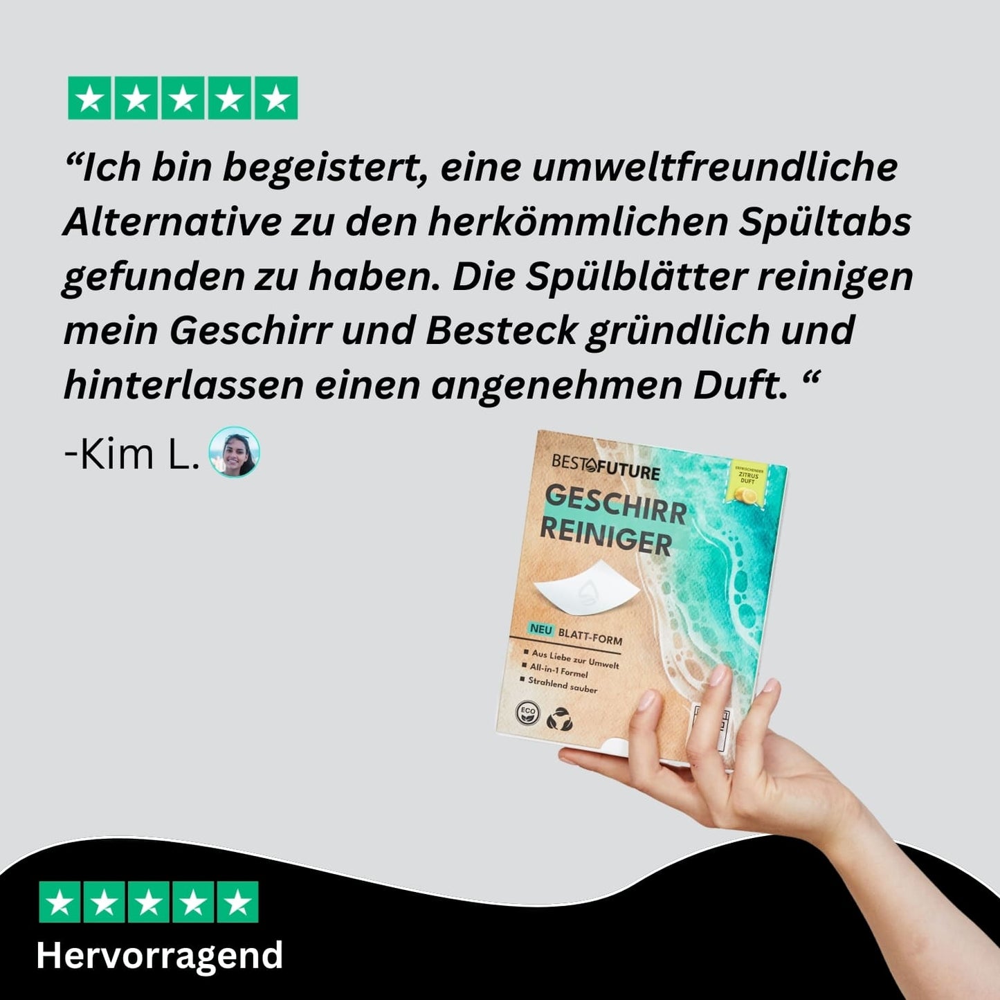 ECO Geschirrspül-Blätter