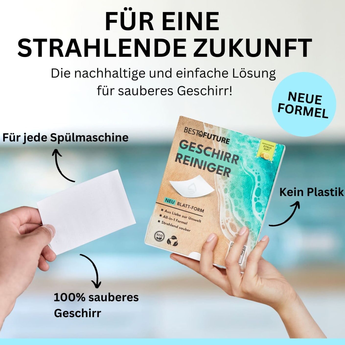 ECO Geschirrspül-Blätter